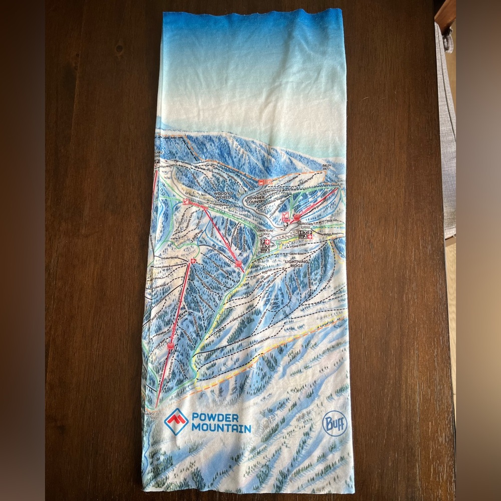 Powder Mountain, UT Map Gaiter